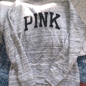 Pink crew neck